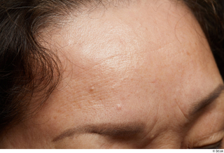 HD Face Skin Visa Kasumi eyebrow face forehead skin pores…